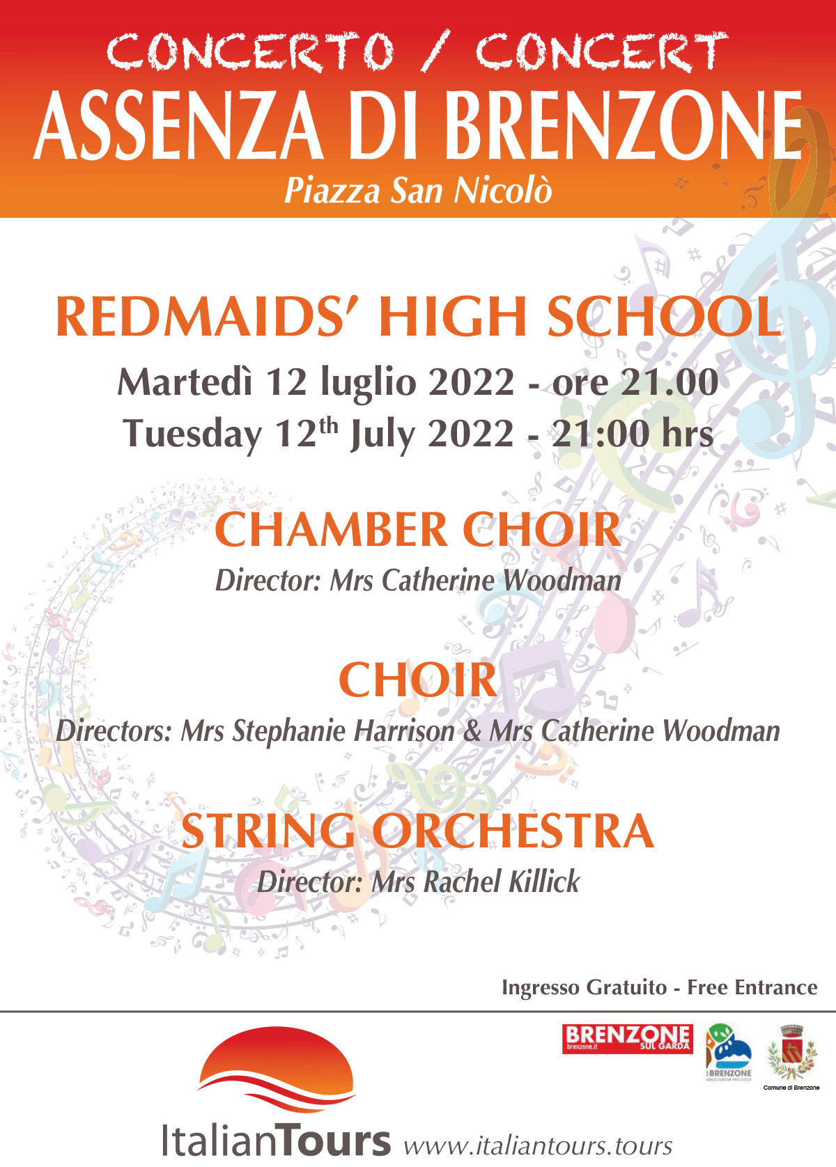 Redmaid's High School Chamber Choir